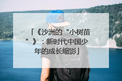 《沙洲的“小树苗”》：新时代中国少年的成长缩影