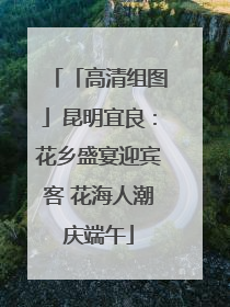 「高清组图」昆明宜良：花乡盛宴迎宾客 花海人潮庆端午