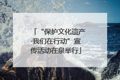 “保护文化遗产·我们在行动”宣传活动在泉举行