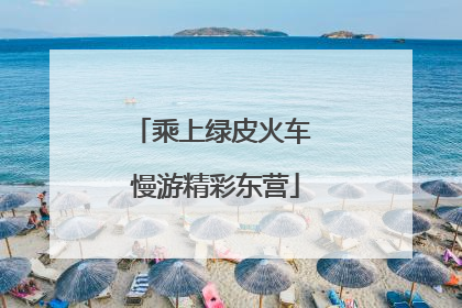 乘上绿皮火车 慢游精彩东营