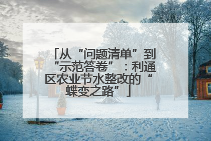 从“问题清单”到“示范答卷”：利通区农业节水整改的“蝶变之路”