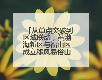 从单点突破到区域联动，黄渤海新区与福山区成立移风易俗山海联盟