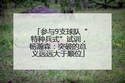 参与9支球队“特种兵式”试训，杨瀚森：突破的意义远远大于顺位