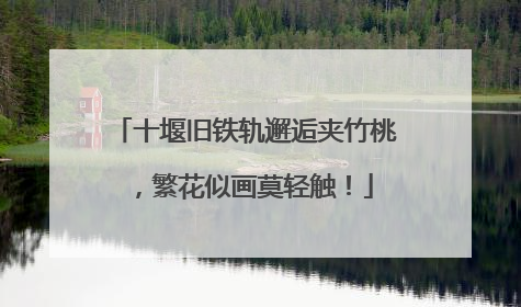 十堰旧铁轨邂逅夹竹桃，繁花似画莫轻触！