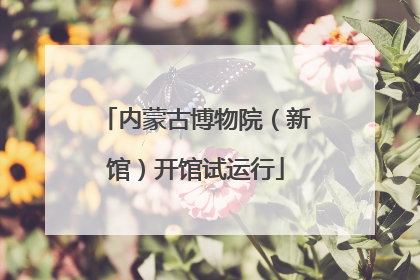 内蒙古博物院（新馆）开馆试运行