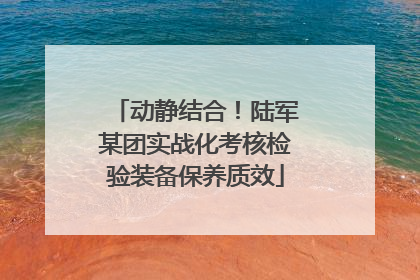 动静结合！陆军某团实战化考核检验装备保养质效