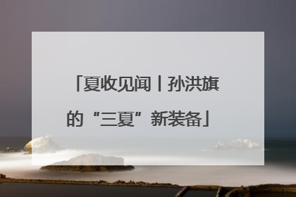 夏收见闻丨孙洪旗的“三夏”新装备