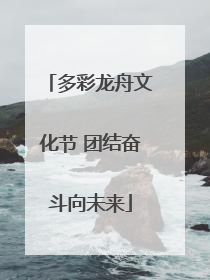 多彩龙舟文化节 团结奋斗向未来