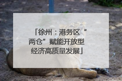 徐州：港务区“两仓”赋能开放型经济高质量发展