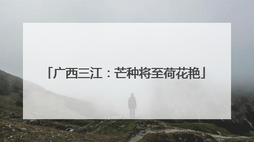 广西三江：芒种将至荷花艳
