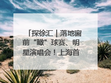 探徐汇｜落地窗前“瞰”球赛、明星演唱会！上海首家体育特色高端酒店亮相