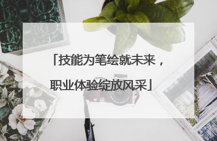 技能为笔绘就未来，职业体验绽放风采