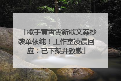 歌手黄霄雲新歌文案抄袭单依纯！工作室凌晨回应：已下架并致歉