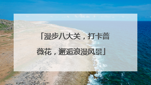 漫步八大关，打卡蔷薇花，邂逅浪漫风景