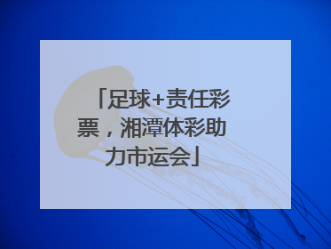 足球+责任彩票，湘潭体彩助力市运会