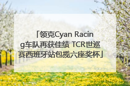 领克Cyan Racing车队再获佳绩 TCR世巡赛西班牙站包揽六座奖杯