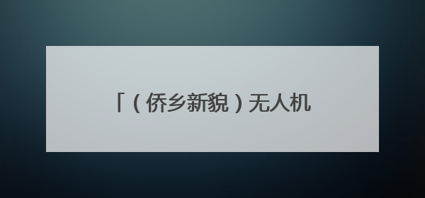 （侨乡新貌）无人机运输、智能分拣 科技助力浙江杨梅产销